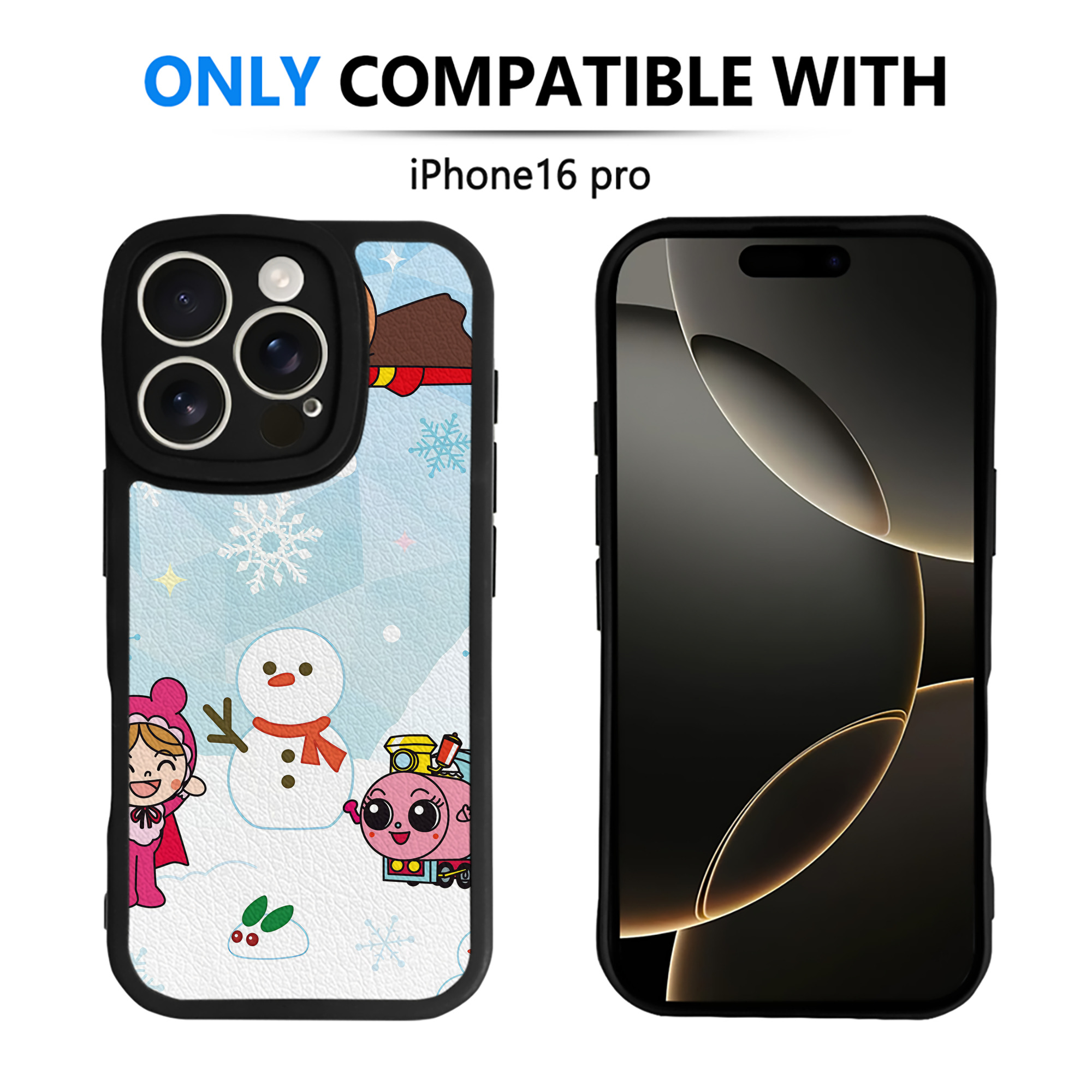 （画像用） アンパンマン Anpanman 【iPhone 16シリーズ対応】シリコンスマホケース（レザー調） 材質：シリコン
